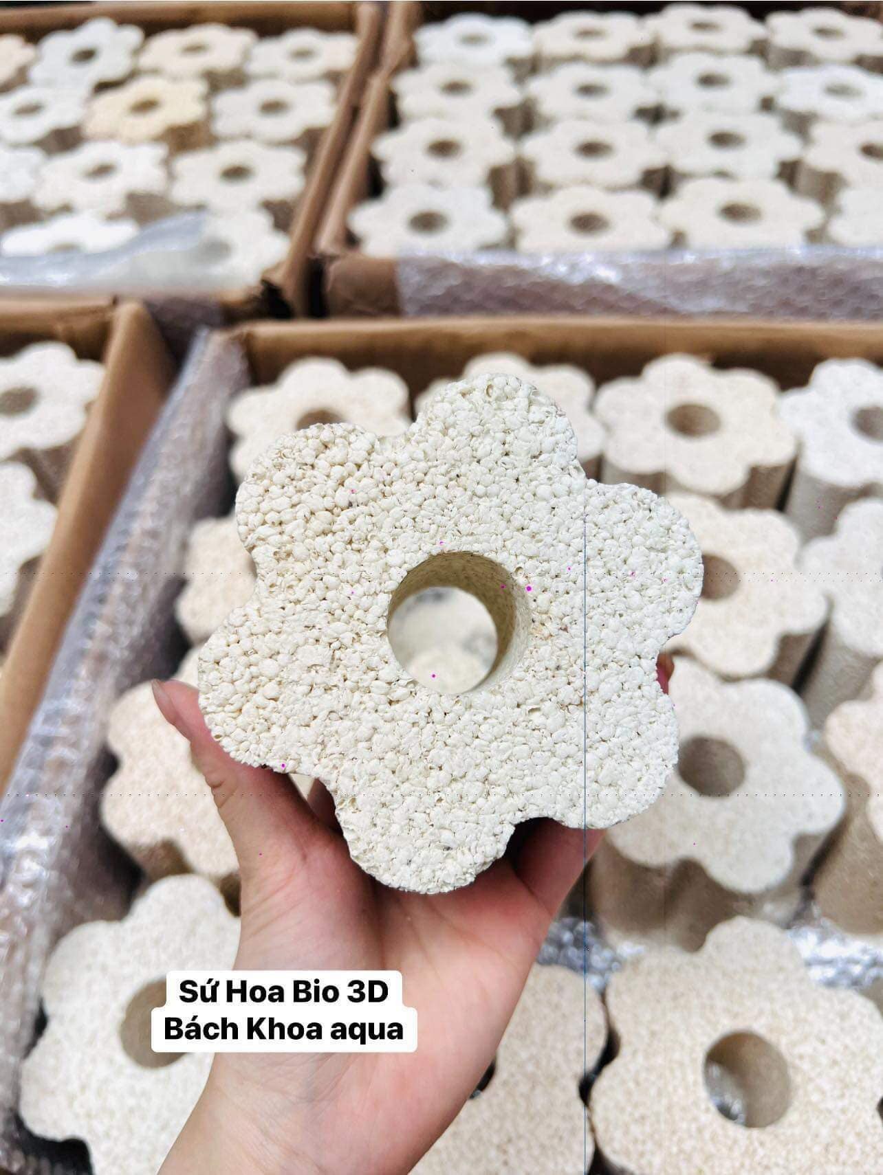 Sứ thanh hoa Bio 3D cho bể cá